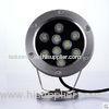 High Brightness 9w Multi Color LED Swimming Pool Lights With Stainless Steel Ip68