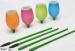 Courtyard Tulip Flower Red Green Blue Solar Powered Landscape Lighting 400mAh