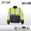 Hi Vis bomber jacket polyester 300D oxford AS/NZS standrard assorted color