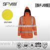 Man Safety hi vis reflective clothing motorcycle jacket EN ISO 20471