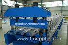 Floor Deck Roofing Sheet Forming Machine PLC Panasonic For Steel Structure