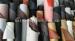 Embossed / flocked / crinkle / printed / washed / mirror PU artificial leather