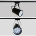 Black Alumium LED track lamp for shop / Modern LED Track Lighting