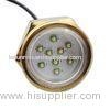 27 W Bright LED Underwater Boat Lights / LED Drain Plug Light