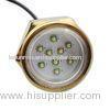 27 W Bright LED Underwater Boat Lights / LED Drain Plug Light