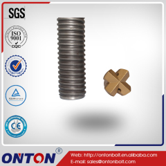 High quality t thread drilling anchor reinforcing hollow steel rod