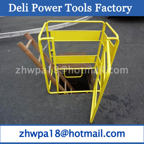 Steel Manhole Guard Rail Man hole barrier Manhole Guard Rails