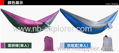 Popular nylon parachute hammocks