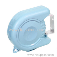 Wall Mounted ABS Shell PVC Line Plastic Retractable Clothesline