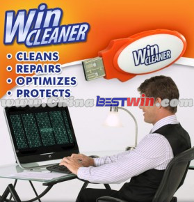 Win Cleaner USB One Click PC Cleaner Computer Faster PC Laptaps Clean Repair Protect As Seen on TV