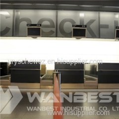 Hanex Black Check In Desks Airport