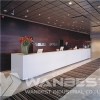 Corian White Reception Desk