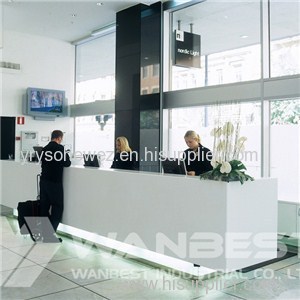 Corian Information Customized Counter White