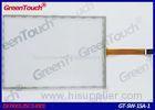 15.4 Inch 5 Wire Finger Touch Screen Resistive / Industrial Monitors Touch Screens