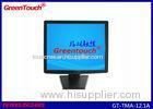 Professional 12.1 Inch Touch Screen Computer Monitor Low Power Consumption