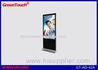 Indoor LCD Advertising Player 42 Inch Floor Standing Display Sign Stands