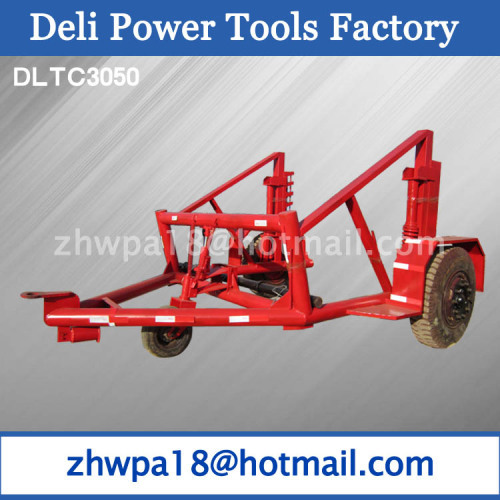 Self-Loading Cable Drum Trailers and Cable Reel Trailers
