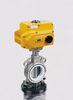 Lining Fluorine Double Electric Butterfly Valve For Industrial Automatic Controlling System