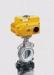 Lining Fluorine Double Electric Butterfly Valve For Industrial Automatic Controlling System