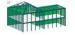 Pre Engineering Industrial Steel Buildings Fabrication Used As Workshop Warehouse