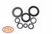 Round Industrial NBR Ring Joint Gasket For Mechanical Sealing / Pressure Vessel