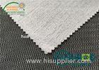 Bleach White / Black Woven Fusing Interfacing With Powder Dot PA Coating