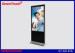 Corporate LCD Advertising Player / 47'' LCD Screen Display Floor Standing Kiosk