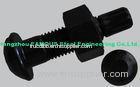 Steel Buildings Kits Black Bolts And Fasteners With High Tension Hex Bolts