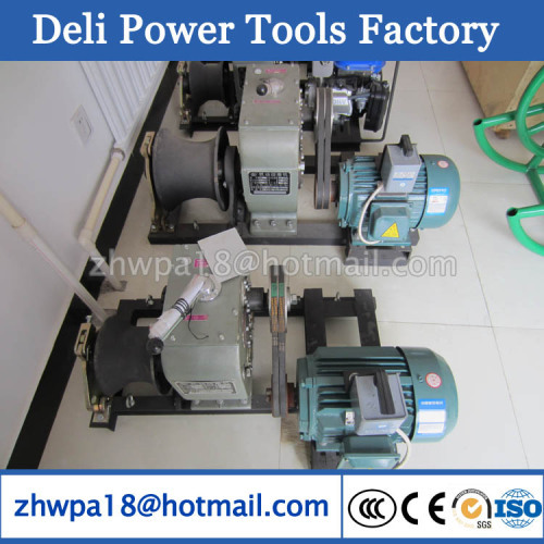 3T Cable Pulling Winch Machine Electric Cable Pulling Winch