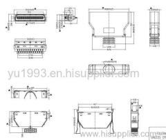 1.27mm SCSI 50Pin CN-Type Connector