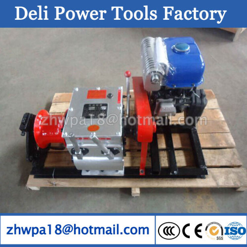 Diesel Engine Powered Winch Cable Pulling Winch Machine