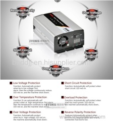 300W 12v dc to ac 110v/220v solar power inverter with solar charge controller