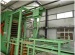 Particle board production line machine