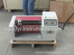 Rubber abrasion resistance tester