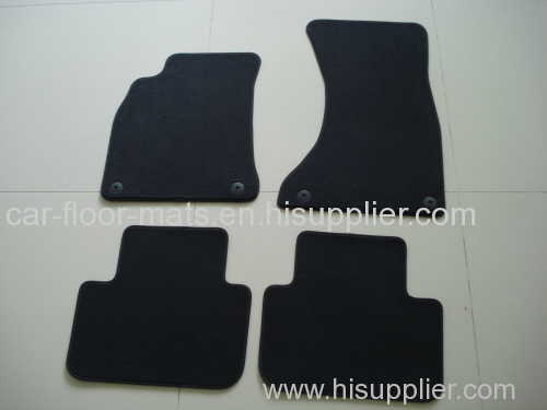 Disposable tufted floor mats