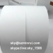 destructible security label paper/breakable warranty sticker materials/destructible paper roll