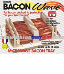 Emson The Original Bacon Wave Microwave Bacon Tray As Seen On TV