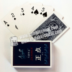 XF Zheng Dian Narrow Index|100% Paper Cards|Magic Trick|Black Color Cards