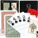 XF Modiano Club Poker|Modiano Club Casino| green/brown Regular 2 Deck Set|2 regualar index|make in Italy|magic trick