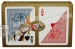 Modiano Golden Trophy 4 regular index|blue|red|bridge size|Poker Size|Single Card Deck|100% Plastic|Made in Italy