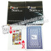 XF China|Poker Stars|Black|Red|Poker Size|Jumbo Index|Single Deck|Plastic Card