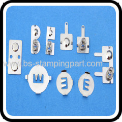 leaf spring stainless steel contact