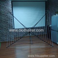 60 Meter Drying Space Heavy Loaded Outdoor Rotary Clothes Dryer