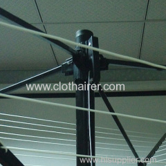 Aluminum Adjustable Rotary Clothes Dryer with Ground Socket