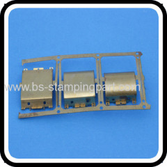 sheet metal nickel plated stamping