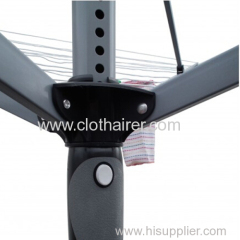 4-Arm Umbrella Adjustable Folding Rotary Clothes Airer