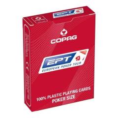 Belgium Copag EPT Plastic Marked Poker Cards With Poker Size Jumbo 2 Index