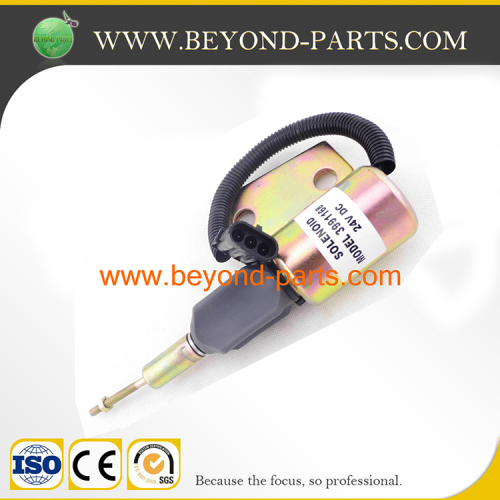 hyundai shut down valve R130 excavator fuel shut off solenoid 3991168