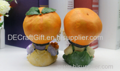 high quality fake fruit resin sculpture