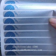 Do Not Remove Tamper Proof Seal Stickers Self Destructible Silver Strip Labels Sticker